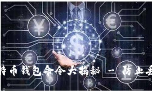 思考一个且的

: 如何解锁比特币钱包命令大揭秘 - 防止丢失资金的技巧