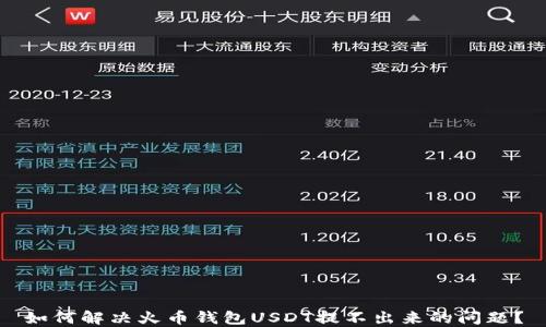 
如何解决火币钱包USDT提不出来的问题？