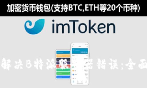 如何解决B特派服务器错误：全面指南