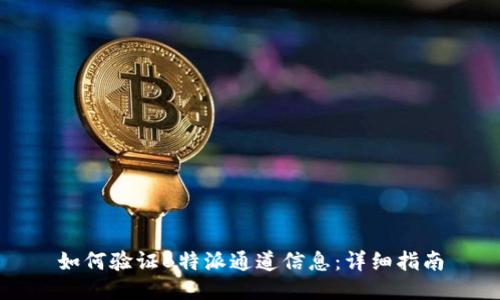 如何验证B特派通道信息：详细指南
